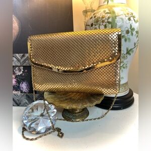 Elegant Gold Clutch